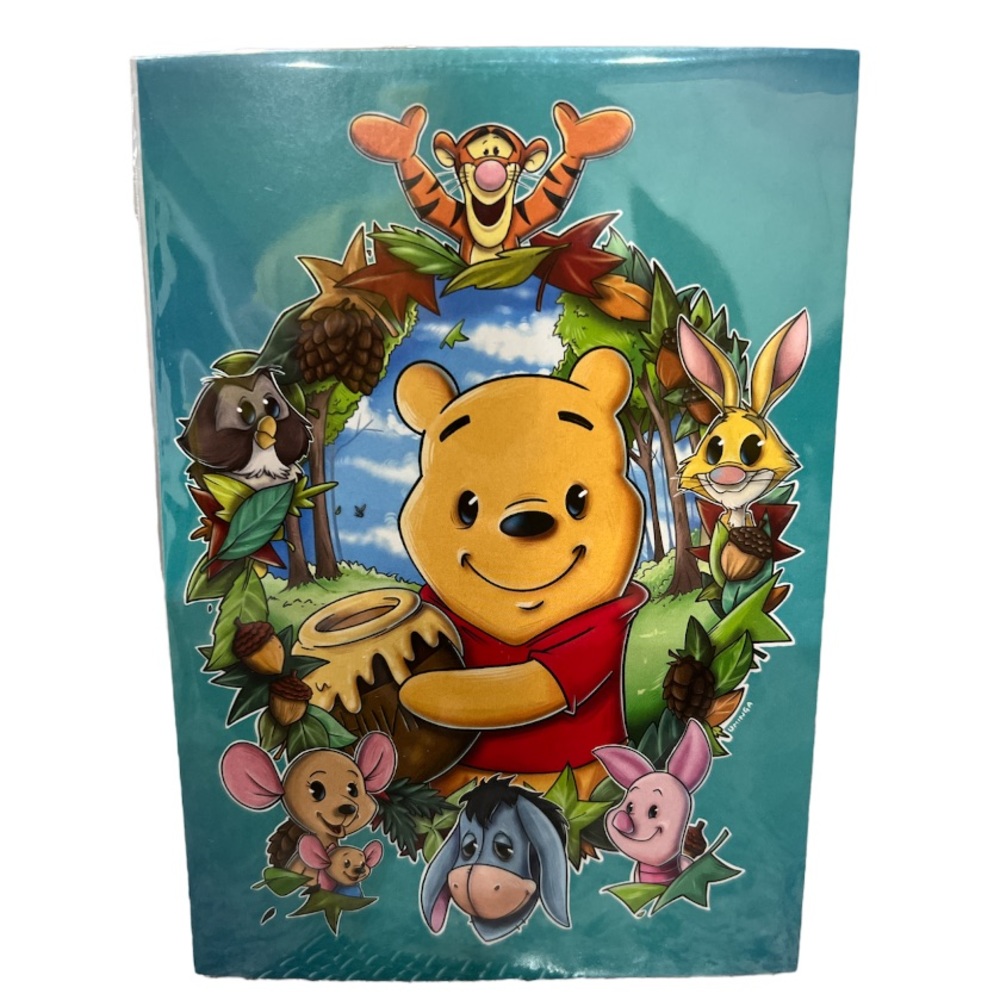 Disney Parks Winnie the Pooh WonderGround Gallery Artwork Postcard Disneyland